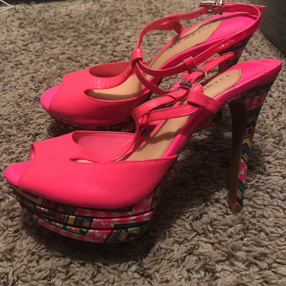 Hot Pink Heels